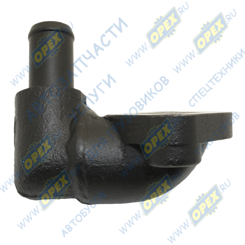 64227-1015130 Фланец подводящий правый МАЗ предпускового подогревателя МАЗ2