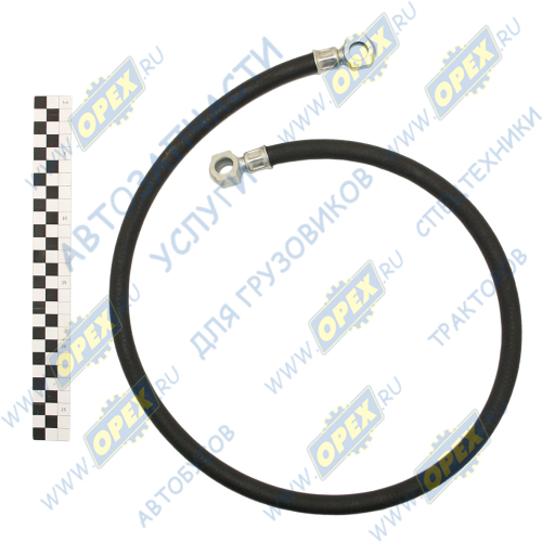 245-1104180-А1-06 Трубка (РТИ) НД ф14; L=1045 под 2 штуцера ф14 ГАЗ-3309 (дв.ММЗ Д-245) Евро-2 низкого давления ММЗ