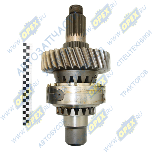 6430-2506010-020 Дифференциал МАЗ межосевой среднего моста в сб.эвольвентный шлиц (Z=33) (овальное банжо) СПЕЦМАШ2