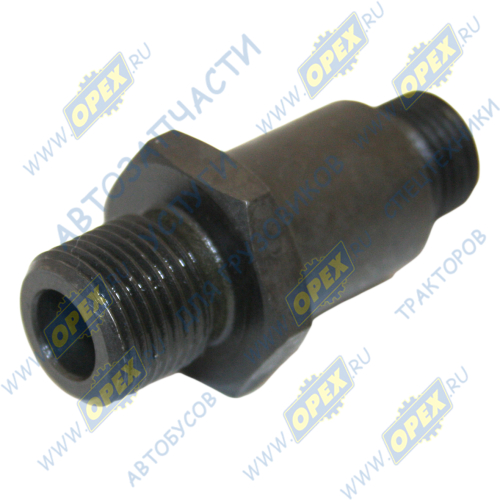 5340.1117097-20 Фитинг (штуцер) прямой; Рнаруж=M16х1,5/M18х1,5; К=27 L=59 каленый ЯМЗ