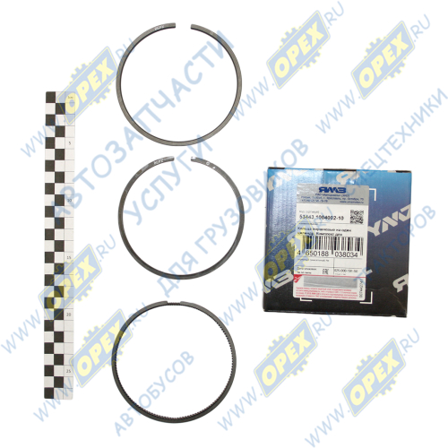 53443.1004002-10 Кольца поршневые комплект на 1 поршень дв.ЯМЗ-534,536 ЯМЗ